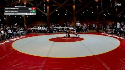 157 lbs Round 1 (16 Team) - Tristan Sloan, East Jackson HS vs Logan Kennedy, Cook