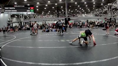 132 lbs Round 5 (6 Team) - Archer Burns, Orchard South WC vs Tony Trotta, Colonial Pride