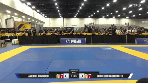 Christopher Allen Easter vs Jamison T. Cummings 2025 World IBJJF Jiu-Jitsu No-Gi Championship