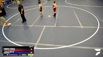 140 lbs Round 2 - Pierce Hable, Albert Lea USA Club vs Jorge Brito, Minnesota