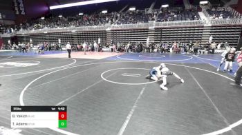 95 lbs Rr Rnd 5 - Brayden Yakich, Black Fox Wr Ac vs Taten Adams, Sturgis Youth WC