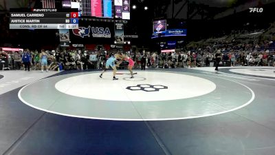 165 lbs Cons. Rd Of 64 - Samuel Carreno, CT vs Justice Martin, MO