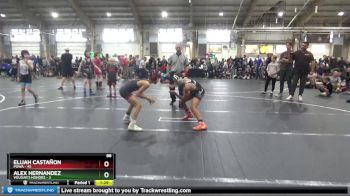 88 lbs Round 2 (6 Team) - Elijah Castañon, POWA vs Alex Hernandez, Vougar`s Honors