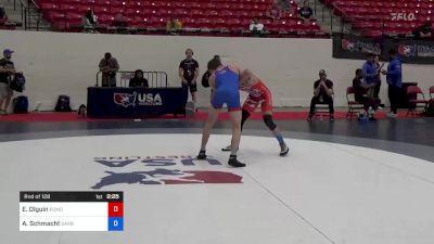 61 kg Rnd Of 128 - Elijah Olguin, Pomona Elite (PWCC) vs Alec Schmacht, Sarbacker Wrestling Academy