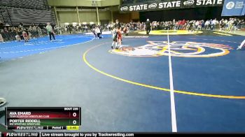 53 lbs Cons. Round 1 - Porter Riddell, NW Spartans Wrestling vs Ava Emard, Team Scorpion Wrestling Club
