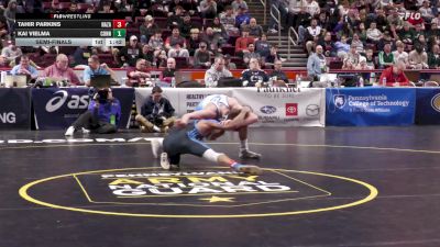 139 lbs Semifinal - Tahir Parkins, Nazareth vs Kai Vielma, Connellsville