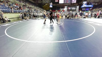 142 lbs Rnd Of 32 - Kaylee Kurz, ND vs Greta Garbuzovas, GA