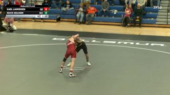 125 lbs Finals (2 Team) - Kael Lauridsen, Nebraska vs Mack Mauger, Missouri
