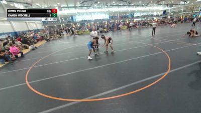 165 lbs Champ. Round 3 - Kanen Mitchell, Unattached vs Owen Young, Unattached