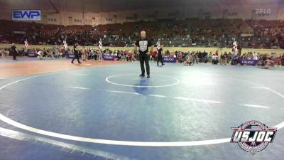 100 lbs Consi Of 16 #2 - Nevaeh Davis, Owasso Takedown Club vs Gentry Pickett, Shelton Wrestling Academy