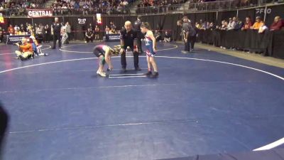 75 lbs 3rd Place - Hayleigh Morder, Huntingdon vs Phoebe Torchia, North Allegheny