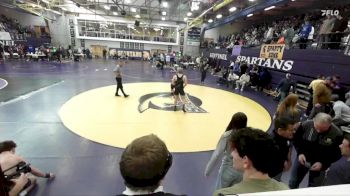 157 lbs Champ. Round 2 - Isaac Tritz, Stevensville vs Brett Chivers, Flathead