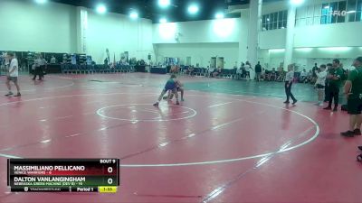 138 lbs Round 3 (6 Team) - Massimiliano Pellicano, Venice Warriors vs Dalton Vanlangingham, Nebraska Green Machine (Dev B)