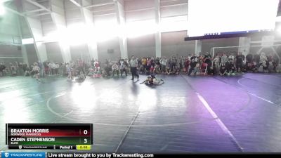 75 lbs Cons. Round 4 - Caden Stephenson, Elite vs Braxton Morris, Norwood Mavericks