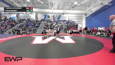 150 lbs Semifinal - Caeleb Hutchinson, Manhattan vs Colin Meuret, Blue Valley