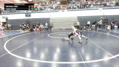 77 lbs Cons. Round 3 - Mitchell Kidd, Declo Stingers vs Koltt Maier, Declo Stingers
