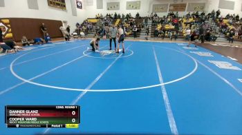120 lbs Cons. Round 1 - Cooper Ward, Rocky Mountain Middle School vs Danner Glanz, Worland Middle School