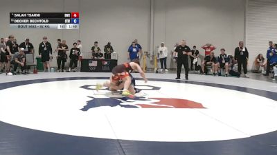 92 kg Champ. Rd Of 16 - Salah Tsarni, Blairstown Wrestling Club vs Decker Bechtold, Steller Trained Wrestling