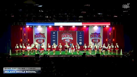 McLean Middle School [2026 Game Day JH/MS - Large] 2026 NCA High School Nationals