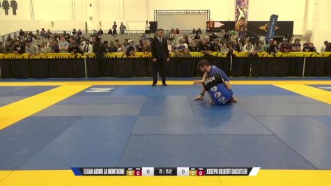 Joseph Gilbert Dachtler vs Elijah Adino La Montagne 2024 World IBJJF Jiu-Jitsu No-Gi Championship