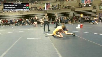 121 Championship Bracket Cons. Round 6 - Rocco Mikolyzk, Prior Lake vs Lincoln Swick, Oconomowoc