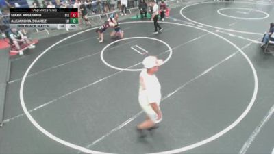 130 lbs 3rd Place Match - Izara Anguiano, ETS vs Alejandra Suarez, Legacy WC