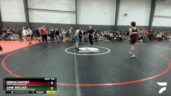 152 lbs Cons. Round 2 - Adrian Sanchez, Forks Wrestling Club vs Dane Wallace, Reality Sports Wrestling Club