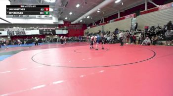 217 lbs Cons. Round 4 - Ely Bowles, Willits vs Ian Sanftner, Acalanes