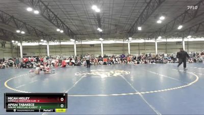 83 lbs Round 1 (4 Team) - Apisai Tabakece, Sublime Wrestling Academy vs Micah Higley, Homedale Wrestling Club