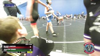 96 lbs Cons. Round 1 - Deacon Osner, Piper vs Blake Lawson, Jayhawk