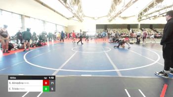 161 lbs Rr Rnd 6 - Samuel Almedina, Mat Assassins Black vs Enzo Triola, Red Nose WC