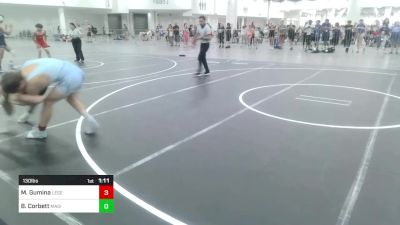 130 lbs Round Of 16 - Marcu Gumina, Legends Of Gold LV vs Brody Corbett, Magic City Wrestling Club