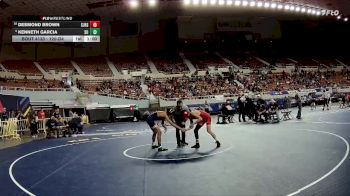 120-D4 Cons. Round 1 - Desmond Brown, St. Johns High School vs Kenneth Garcia, Somerton High School