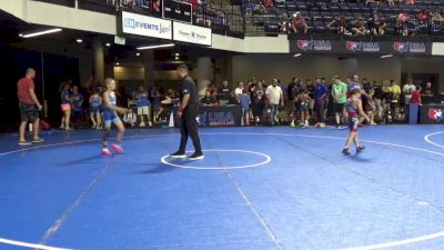 71 lbs Cons. Quarters - Gunnar Roffers, Aviators Wrestling vs Barrett Ehrich, Wyoming