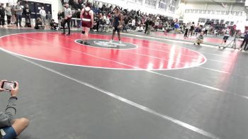 285 lbs Round Of 32 - Brandon Rebelo, East Lyme/Norwich Tech vs Mike Smith, Platt