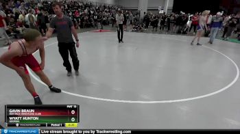 138 lbs Cons. Round 2 - Wyatt Hunton, Georgia vs Gavin Braun, Mat Pack Wrestling Club