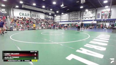 144 lbs Cons. Semi - Corey Delgado, Great Oak vs Alex Gutierrez, Vista Murrieta