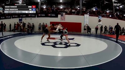 61 kg Cons. Round 2 - Noah Tonsor, West Point Wrestling Club vs Ejiro Montoya, Diplomat Wrestling Club