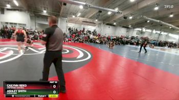 125 lbs Champ. Round 1 - Cailynn Reko, Cheyenne Central vs Ashley Smith, Cleveland