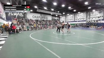 150 lbs Semifinal - Jaicob Trimble, Chaparral vs Ethan Barrett, Murrieta Valley