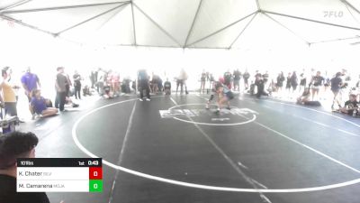 101 lbs Consi Of 8 #2 - Kelsie Chater, Silverback WC vs Melody Camarena, Mojave WC