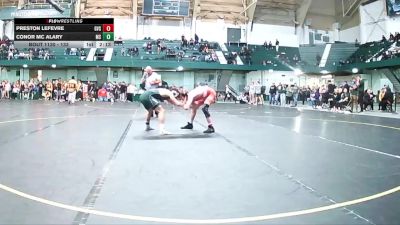 133 lbs Cons. Round 3 - Preston LeFevre, GVSU vs Conor Mc Alary, Michigan State