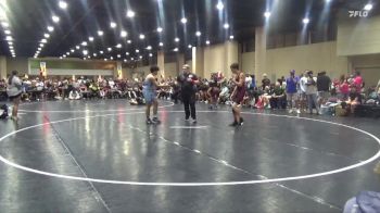 132 lbs Round 5 (6 Team) - Evan Beckham, Ace WC vs Emiliano Hineman-Amador, Blackman WC