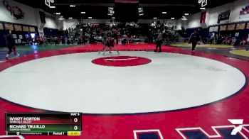 157 lbs Cons. Round 4 - Richard Trujillo, Canyon Springs vs Wyatt Horton, Temecula Valley