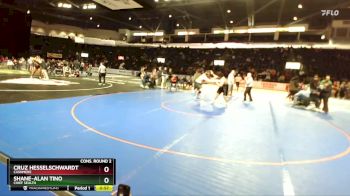 285 lbs Cons. Round 2 - Shane-Alan Tino, Chief Sealth vs Cruz Hesselschwardt, Cashmere