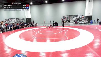 165 lbs Luke Hoag, Minnesota Blue vs Dylan Pile, California Blue