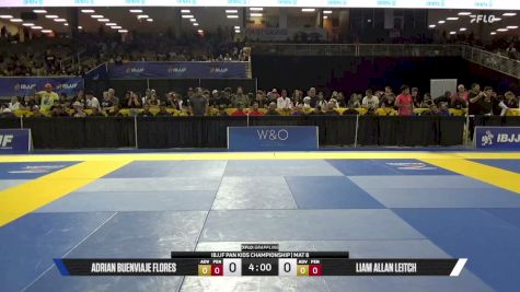 Adrian Buenviaje Flores vs Liam Allan Leitch 2026 Pan Kids Jiu-Jitsu IBJJF Championship