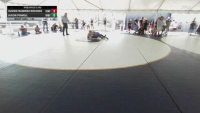 132 lbs Round 3 - Xavier Ramirez-Recinos, Cal Grapplers Wrestling Club vs Jaxon Powell, Rough House Wrestling Club
