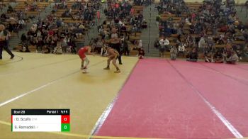 85 lbs Quarterfinal - Dominic Scully, STMA vs Seth Ramsdell, Little Falls