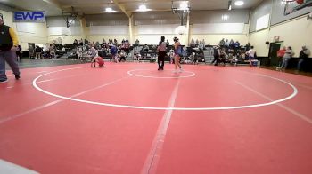 130 lbs Semifinal - Addison Adams, McLoud vs Alexis Sheen, Little Axe Womens Wrestling